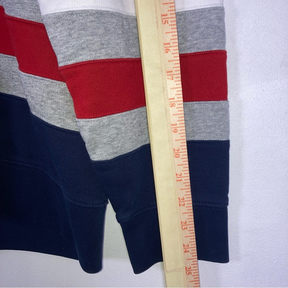 Polo Ralph Lauren Pullover Hoodie Big Logo Front 1967 XLT Red Navy White - Picture 7 of 15